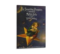 YHNNH Poster mural rétro The Smashing Pumpkins Mellon Collie et la tristesse infinie - Décoration tendance parfaite pour bibliothèque, bar ou home cinéma - 50 x 75 cm - Style rétro