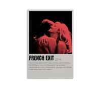 YHNNH Poster mural rétro « TV Girl French Exit» de style classique, décoration parfaite pour bibliothèque, bar ou cinéma maison, 50 x 75 cm, sans cadre