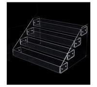 YHNNH, Support Organisateur de Cigarettes, comptoir de Stockage, présentoirs de Cigarettes, présentoir de Boissons trapézoïdal en Acrylique, Petite étagère(31 * 10 * 12cm)