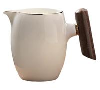 YHNNH, Tasse à café, tasse à thé, tasse de foire en porcelaine chinoise de 200 ml, poignée latérale en bois, service à thé Kung Fu domestique Cha Hai