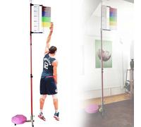 YHNNH Testeur de Saut Vertical, Outil Mesure réglable 1,3 à,6 mètres, Perche, testeur défi for Le Basket-Ball