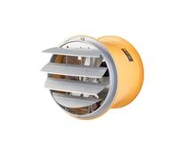 YHNNH Ventilateur de ventilation, 10 pouces / 12 14 16 haute puissance industrielle ménage cuisine cylindre vitesse fumée(16 inch)