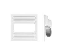 YHNNH Ventilateur de ventilation, Plafonnier universel ultra-mince 9 cm, éclairage de ventilation 2 en 1 for cuisine et salle bain