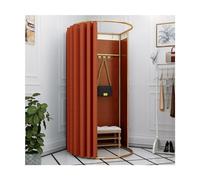 YHNNH, Vestiaire Pliable avec Rideau d'ombrage, Cabine d'essayage détachée for Photographie de Magazines, vestiaire en métal(F,39.4inx37.4in)