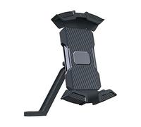 YHNQFB Support Telephone Moto pour Yamaha FJR1300 FJR 1300, Téléphone pour Guidon de Guidon, Rotation à 360 Degrés, Amortisseur, Dégagement Rapide, Antidérapant,Mirror