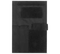 YHOMU Étui de protection pour carnet de terrain, couverture utilitaire avec système Molle, support de journal, organiseur de planificateur en tissu Oxford durable avec fenêtre pour carte d'identité