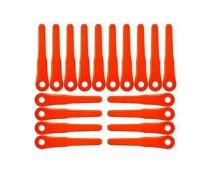 yhoparts Lot de 18 Lames de Rechange en Plastique 4002 007 1000 pour tête de débroussailleuse Stihl Polycut 6-2, 6-3, 7-3, 28-2, 48-2 48-2 40020071000