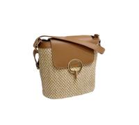 YHOPJKFRA sac paille femme,sac tissé, Femmes Weave Sac à Bandoulière Summer Beach Purse Pour Voyage Tous Les Jours