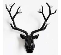 YHRJ Papercraft 3D Animaux Tete De Cerf Decoration Murale,Sculpture De Tête De Cerf en Trois Dimensions D'intérieur, Cadeau Suspendu De Tête d'animal Géométrique, Résine Écologique, 3 Styles