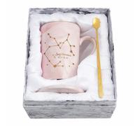 YHRJWN Tasse à café Sagittaire pour femme, tasse à café Sagittaire, cadeau d'anniversaire Sagittaire pour femme, cadeau du zodiaque Sagittaire, tasse constellation, 414 ml