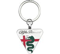 YHRNN Porte-clés de Voiture pour Alfa Romeo Giulia Stelvio 4c Tonale Mito Giulietta 159 147, Clé de Voiture Hommes et Femmes Anti-Perte Auto Porte-clé Accessoires,Black