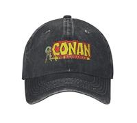 YHRYHYM Casquettes de Baseball Classiques Hommes Femmes Conan Le Barbare Casquette Tenues Cimmerian Warrior Trucker Chapeaux Réglable Essentiel pour L’été