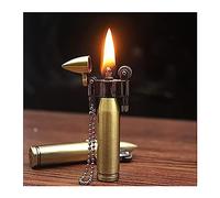 YHSGY Briquet à meule en métal, Briquet rétro au kérosène, Briquet Portable réutilisable, Cadeau for Homme