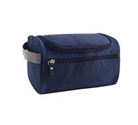YHSHYZH Grande trousse de toilette pour homme - Organiseur de voyage - Trousse de rasage - Accessoires de toilette - Étanche - Avec crochet - Cadeau pour voyage et vacances - Bleu, bleu, Carry-on 4L,