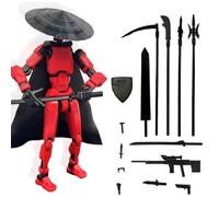 Yhsioaklo 13 Figures d'action | Robot Mobile à Plusieurs articulations | Figures d'anime | Décorations de Bureau de soulagement de Stress surprenantes