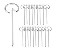 Yhsioaklo Accessoire Brochettes Pour Friteuse À Air - 20 Pièces Accessoire Suspendable À Grande Ouverture | Brochettes BBQ Verticales,Pour Viandes Fruits Pâtes Intérieur Extérieur Camping Pique-nique