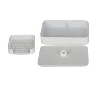 Yhsioaklo Boîte d'amidon de maïs pour argile, séchage à l'air libre, accessoires de fabrication de bijoux professionnels pour débutants, fournitures de bricolage pour enfants et adultes