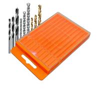 Yhsioaklo Boîte de rangement extensible pour petites pièces - Pour atelier, garage, projets de bricolage, outils, petites pièces, forets, tarauds