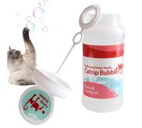 Yhsioaklo Bulles pour Chats | Jouets interactifs parfumés à l' à Chat | Bulles de Savon sans Danger avec goût d' à Chat pour Animaux de Compagnie, Jeu, Divertissement et Exercice Quotidien