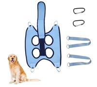 Yhsioaklo chien Clippage des ongles Hamac à hamac | Élingue de retenue de chats réglable respirante avec sangle de sécurité | Outil de toilettage, harnais de support pour animaux de compagnie, tissu d