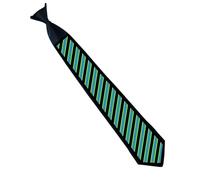 Yhsioaklo Cravate lumineuse - Accessoires festifs - Cravate LED d'Halloween scintillante pour homme - Avec effet lumineux - Pour carnaval, fête, mascarade, fête, cosplay, spectacle sur scène, 01