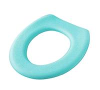 Yhsioaklo Housse de siège de toilette | Coussin de siège de toilette | 2 pièces housse de toilette lavable | Couverture épaisse du réglage de la tarification pour la salle de bain qui écrit Poussinet