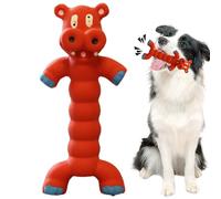 Yhsioaklo Jouet couineur en Latex pour Chien - bâton Debout avec Son grognement | Jouet à mâcher en Caoutchouc pour Animaux de Compagnie de Petite et Moyenne Taille | Couineur interactif pour