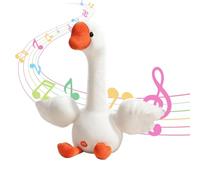 Yhsioaklo Jouet de Canard Dansant | Jouet interactif en Peluche Canard Parlant - Sucette Animal dansante et chantante | Jeu sensoriel pour Les | Cadeau animé Amusant pour bébés garçons et Filles