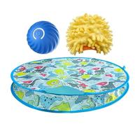 Yhsioaklo Jouets d'exercice pour chat - Jouet pour chat activé par le mouvement | Jouet d'exercice pour animaux de compagnie avec jeu de capture cache-cache | Balle électrique pour chat |
