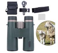 Yhsioaklo Jumelles compactes pour Voyage, Jumelles de Poche - 12 x agrandissement imperméable HD Vision pour Adultes, randonnée, Camping, Chasse, Observation d'oiseaux