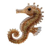 Yhsioaklo Kit de broderie de perles | Bijoux en perles, artisanat d'ornement 3D pour enfant, cours de loisirs, ateliers, projets de | PVC pour broderie animaux