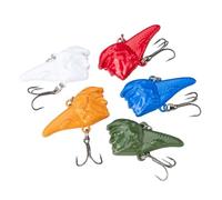 Yhsioaklo Leurres d'eau douce pour eau douce, accessoires pour appâts avec son intégré pour amateurs de