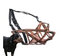 Yhsioaklo Muselière respirante | Muselière anti-morsure à mâcher, respirante, réglable, permet de boire halet, muselière pour bouledogue, berger allemand