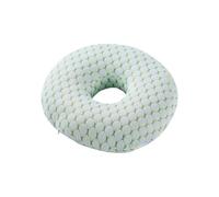 Yhsioaklo Oreiller anti-pression, coussin de piercing doux et lavable, avec trou central, oreiller confortable pour dormir, voyage, lieu de travail, camping, toilettage, détente
