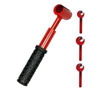 Yhsioaklo Outil pour charnière de porte, outil de réglage pour charnières de plusieurs tailles, clé de réparation manuelle d'alignement des trous de porte de précision de haute résistance