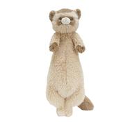 Yhsioaklo Peluche en Forme de Furet - 50 x 18 cm - Douce et Douce - Décoration de Coussin intérieur de Voiture - Ornements de lit pour et Cadeau d'anniversaire