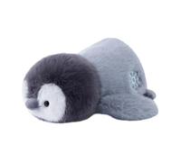 Yhsioaklo Peluche Pingouin - Doudou Mignon comme Jouet et Coussin - Pingouin allongé comme Doudou Doux - pour Filles, canapé, lit, Maison, Chambre d'enfant, Voiture, Anniversaire