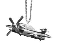 Yhsioaklo Pendentif décoratif de voiture, ornement d'avion | Pendentif de voiture avion solaire,Crochet de rétroviseur pour modèle d'hélicoptère, accessoires pour, ornements de rétroviseur