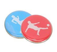 Yhsioaklo Pièce d'arbitre de Football - Pièce de Lancer Double Face | Outil Multifonctionnel d'arbitre de Lancer de Juge de Football pour l'accessoire de Match de Tennis de Table de Badminton