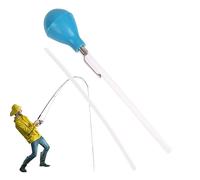 Yhsioaklo Pompe d'estomac truite, outil d'habillement de pompe d'estomac à mouche | Remplacement de, pompe à appâts - Accessoires de sport en plein air, équipement de poisson à mouche pour