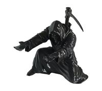 Yhsioaklo Porte-stylo en forme de statue de la mort à genoux - Organiseur de bureau imprimé 3D, pot à stylo esthétique gothique, décoration pour bureau, étude, maison, cadeau pour petit ami, adultes