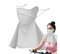 Yhsioaklo Protection Faciale | Couverture Visage Anti-UV - Protection Réutilisable Anti-Poussière pour Conduite Randonnée Pêche Jardinage Voyage Multi-Activités