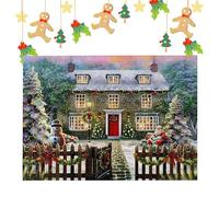 Yhsioaklo Puzzle de 1008 pièces pour Adultes | Jeux de Puzzle de Noël défiant - Jeux familiaux Jouets éducatifs - Femmes Hommes Vacances Soirée de Jeu Fête de Noël