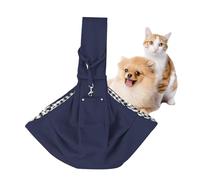 Yhsioaklo Sac à bandoulière pour chien - Pochette de transport spacieuse pour animaux de compagnie | Sac de transport pour petits chats | Pour petits et moyens chatons, chiots, voyages, promenades