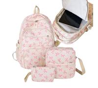 Yhsioaklo Sac à main sac à dos pour les femmes | Sàc à dos élégant avec design avec des boucles | mignon spacieux pour les travaux de voyage LISTEUR DES LOISSIONS DE LOISSION DU BUTERIE