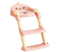 Yhsioaklo Siège d'apprentissage de la propreté pliable | Échelle de toilette ergonomique antidérapante avec marchepied | Accessoires de toilettes mignons pour garçons et filles, sécurité et confort