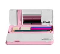 Yhsioaklo Support de lecture de livre, support de livre réglable pour papeterie, trousse à stylos | Pochette à stylos pour papeterie pour tablette, recette, étudiant, école, bureau,