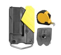 Yhsioaklo Support pour ruban à mesurer de ceinture, porte-ruban à mesurer pour ceinture, organisateur d'outils avec crochet résistant pour électriciens, charpentiers, activités extérieures d'escalade