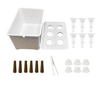 Yhsioaklo Système de Plantation - Kit Complet de Culture Toute l'année - Récipient de d'intérieur - pour légumes, Salade, Balcon, terrasse, hôtel, Appartement