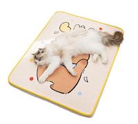 Yhsioaklo Tapis Rafraîchissant Chien Tapis Rafraîchissant Chien Animal de Compagnie Sommeil Respirant Lit Portable Lavable en Machine Coussin pour Coffre, Lit, Sol Intérieur et Extérieur, Sièges de